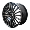 Picture of 19 Inch -Spartan - 5X112 -N/W -  Black Machined Face