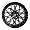 Picture of 18 Inch - Contra - 5x120 - Black Machined Face