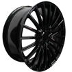 Picture of 20 Inch - Montana - 5x112 - N/W - Gloss Black