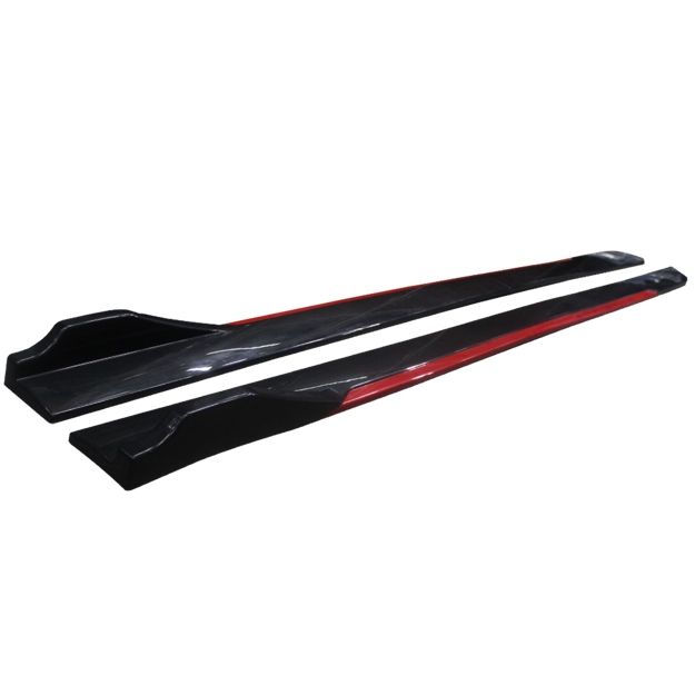 Picture of Universal Side Skirt - (220CM) (Black+Red)