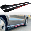 Picture of Universal Side Skirt - (220CM) (Black+Red)