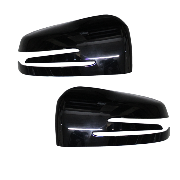 Picture of Merc [W176, W246, W204, W212] - Rear View Mirror Cover - Gloss Black