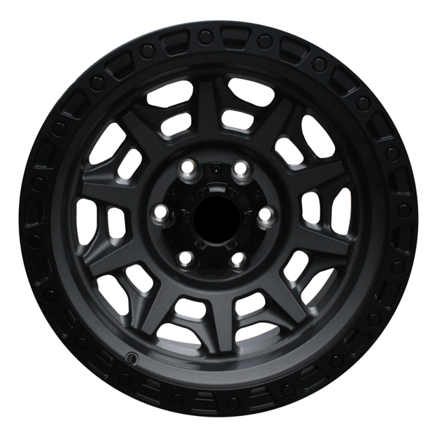 Picture of 17 inch - Cyclone - 6x139 - Gunmetal Gray/ Black