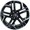 Picture of 18 Inch - Fury - 5x112 - Black Machined Face