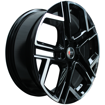 Picture of 18 Inch - Fury - 5x112 - Black Machined Face