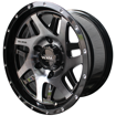 Picture of 15 Inch - Sabre - 6x139.7 - Black Machined Face + Black