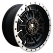 Picture of 20 Inch - Intruder - 6x135/139 - Matt Black  Machine Lip