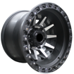 Picture of 15 inch - Hunter - 6x139 - Matte Black Machined Spoke